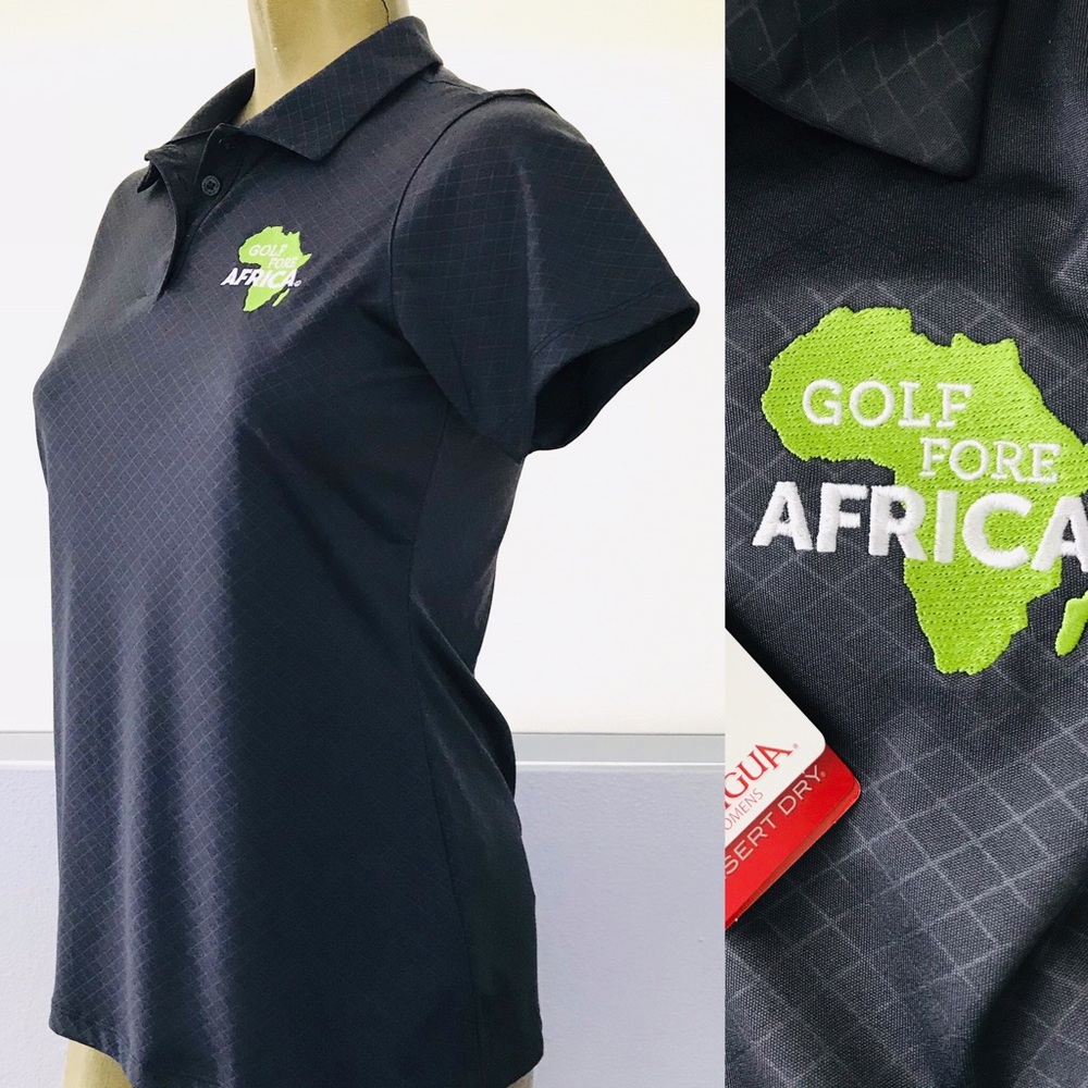 SALE!  Antigua GOLF FORE AFRICA Polo Shirt NWT Small